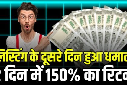 लिस्टिंग के दूसरे दिन भी बना रॉकेट, इन्वेस्टर ने लगाया करोड़ का दवा, 2 दिन में दिया 150% का रिटर्न