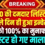 IPO की दमदार लिस्टिंग, पहले दिन ही हुआ इन्वेस्टर को 100% का मुनाफा, इन्वेस्टर हो गए मालामाल