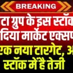 टाटा ग्रुप के इस स्टॉक को दिया मार्केट एक्सपर्ट ने एक नया टारगेट, मुनाफे में गिरावट होने के बाद भी स्टॉक में है तेजी