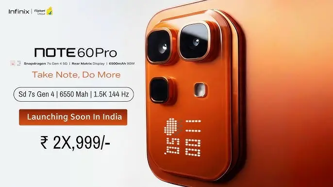 infinix note 60 pro launch