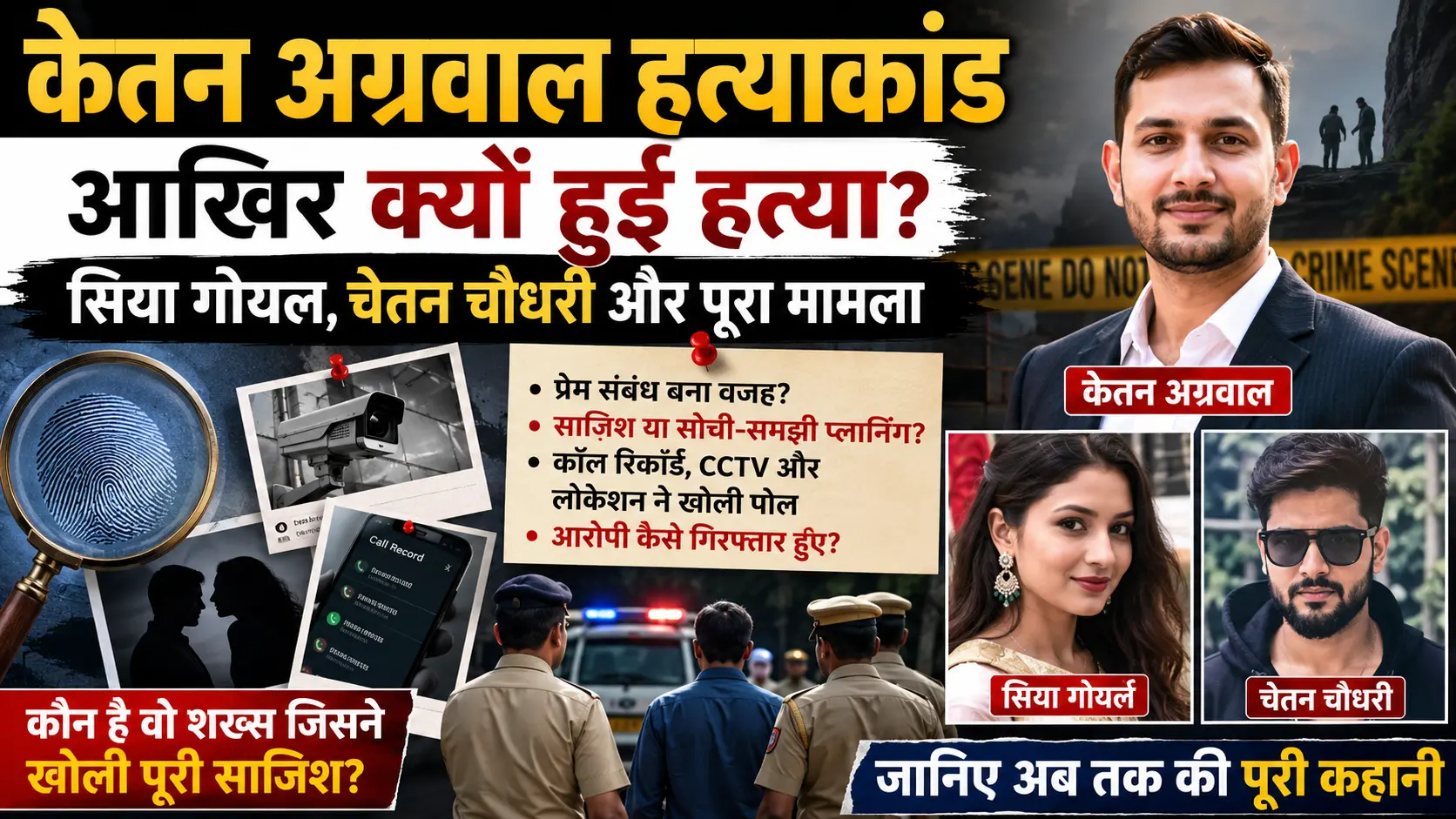 आखिर क्यों की गई केतन अग्रवाल की हत्या