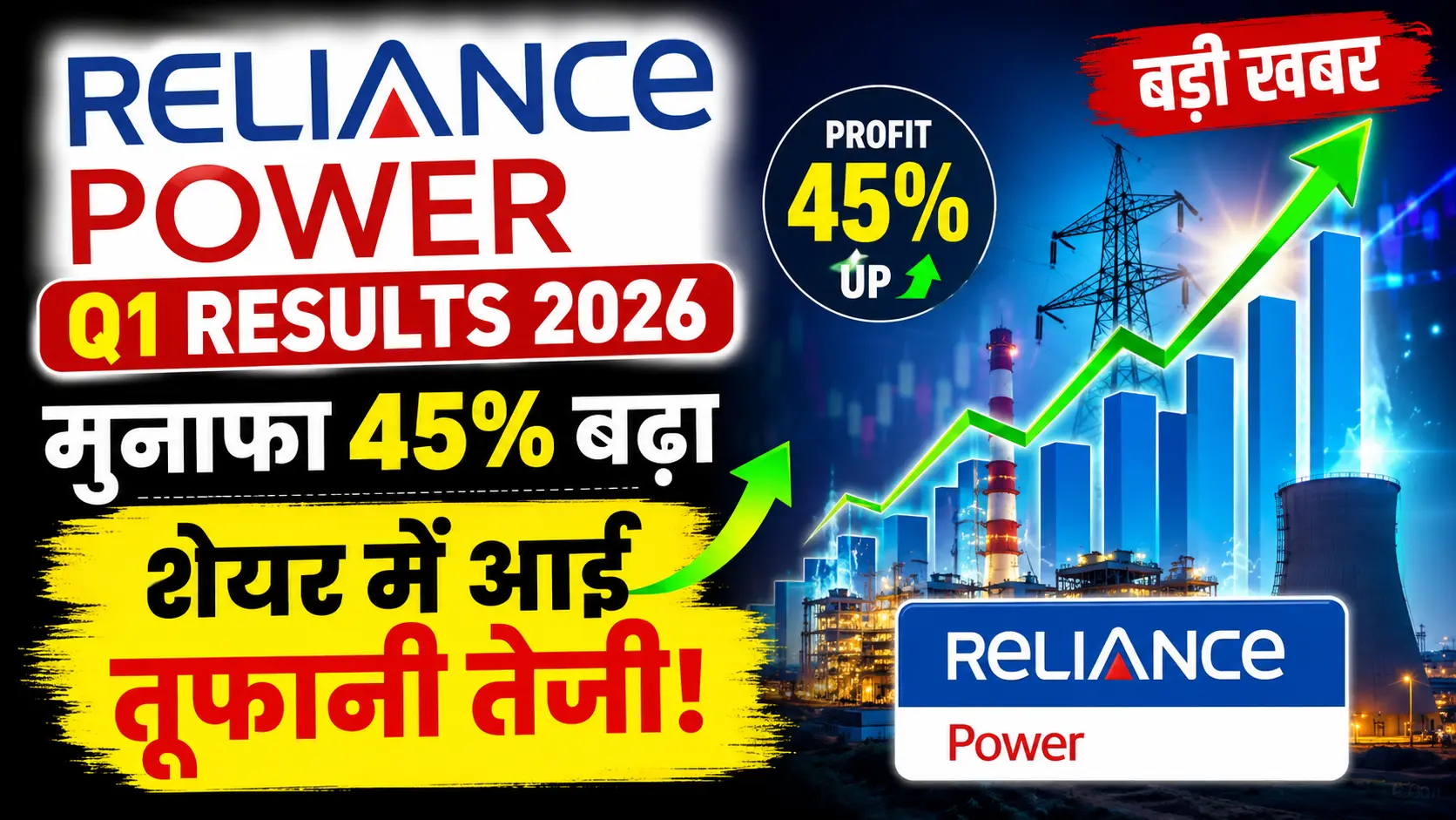 "हर खबर सबसे पहले" New Breaking News, Live Samachar in Hindi of Business, Stocks , Sports, India, Education, Bollywood, Auto Tech, Hindi News 1 Reliance Power Q1 Results